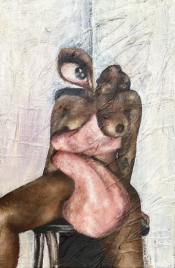 Thato Tlatsi, Me, Myself & Eye
acrylic on canvas