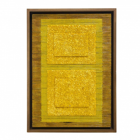 Galia Gluckman, The Maze of Being
construction with paper, ink & bonding tape on board