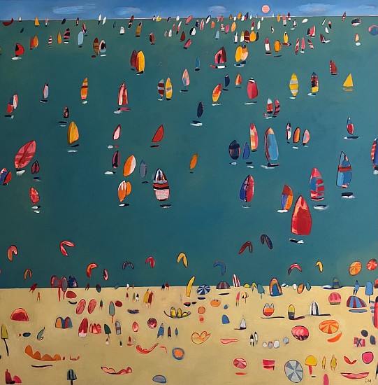 Louise Mason, Bahia Formosa II
oil on board