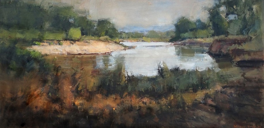 Walter Voigt, Late Winter, Luvuvhu River
oil on canvas