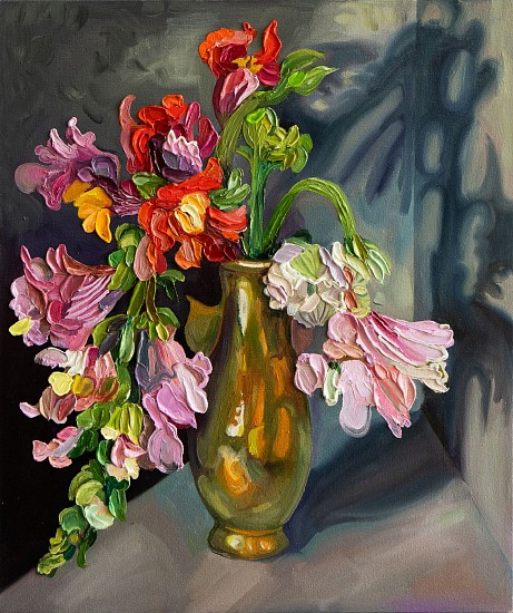 Lee-Ann Heath, Sweet Peas
oil on canvas