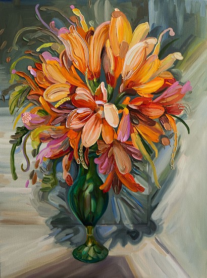 Lee-Ann Heath, Clivia
oil on canvas