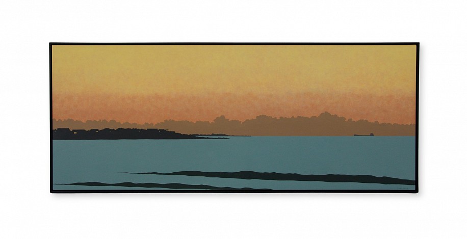 Jannie Uitlander, Ship passing into the night
acrylic on canvas on board