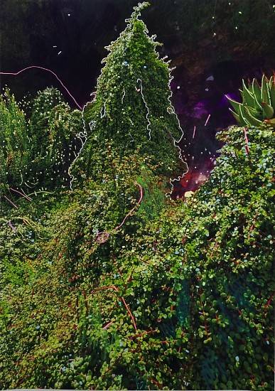 Liza Grobler, Wagging Tales and Modern Myths II
mixed media on archival print