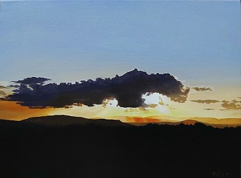 0961 the sun eater 30x23cm