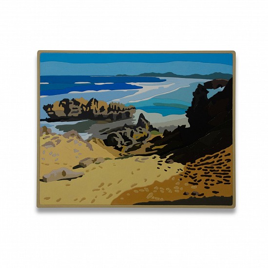 Guy Thesen, Castle Rock
oil on wood