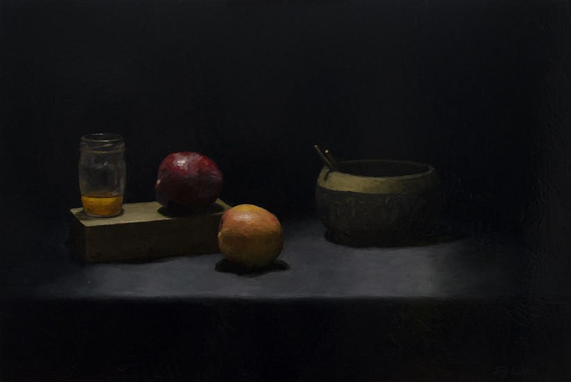 Jay Latter, Nothing Rhymes With Orange
oil on board