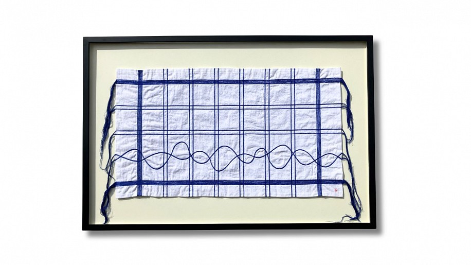 Nicki Friedlein, Domestic and Disorderly
freehand machine embroidery on cotton