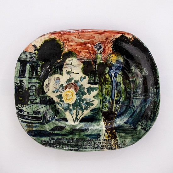 Grayson Perry, The Rain Came Down
ceramic