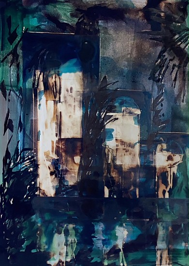 Elodie Burls, The Fallacy
ink & bleach on RCP