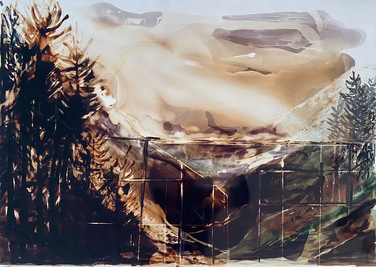 Elodie Burls, Uncanny Valley
ink & bleach on RCP