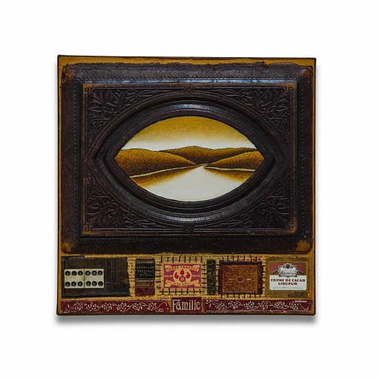 Aidon Westcott, Transkei
mixed media collage & oil on canvas