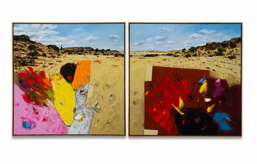 Jaco Roux, Mapungubwe Konkani Plains
oil on canvas